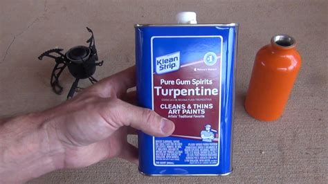 Can you clean with turpentine?