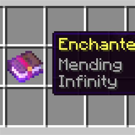 Can you combine infinity and mending?