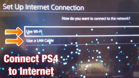 Can you connect PS4 to Internet wirelessly?