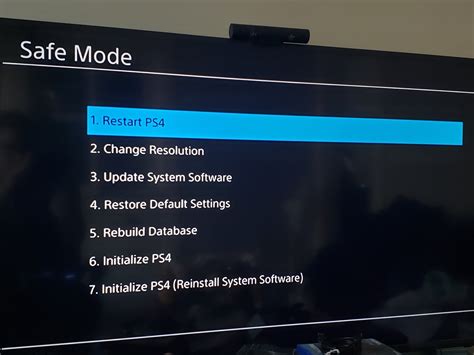 Can you connect PS4 to Wi-Fi in Safe Mode?