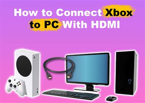 Can you connect console to PC with HDMI?