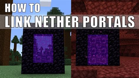 Can you connect nether portals?