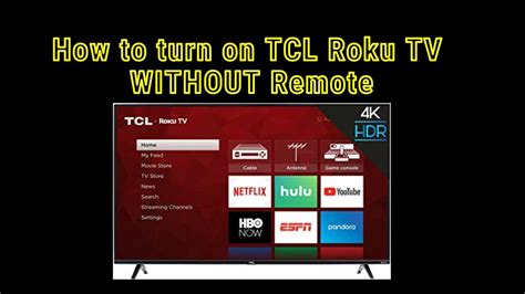 Can you control a TCL TV without a remote?