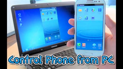 Can you control your laptop from your phone?