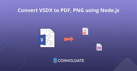 Can you convert VSDX to PDF?