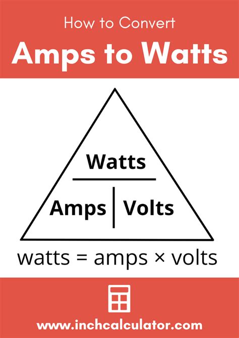 Can you convert amps to watts?