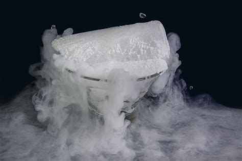 Can you cook dry ice?