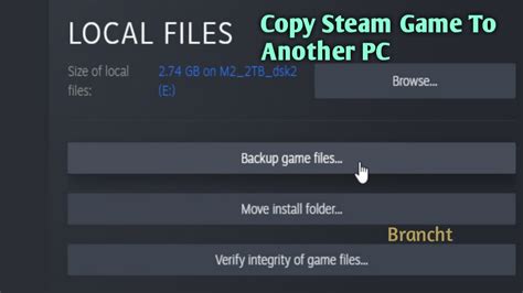 Can you copy Steam games onto a USB?