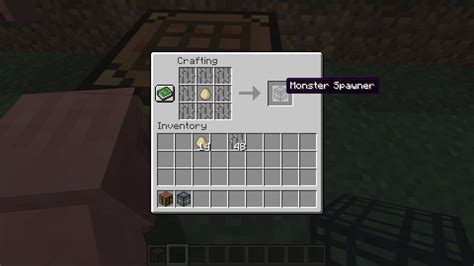 Can you craft a spawner?