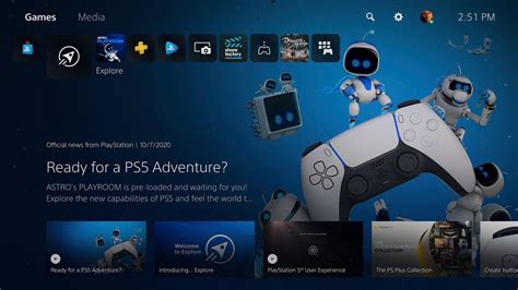 Can you customize PS5 home screen?