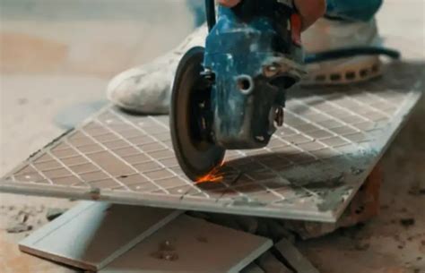 Can you cut tile with a grinder?