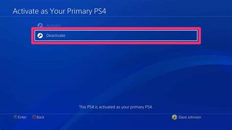 Can you deactivate and reactivate a PS4?