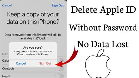 Can you delete Apple ID but keep email?