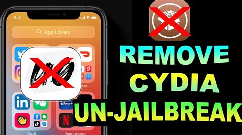 Can you delete Cydia after jailbreak?