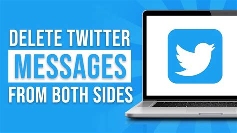 Can you delete Twitter messages on both sides?