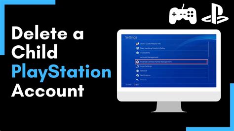 Can you delete a child PlayStation account?
