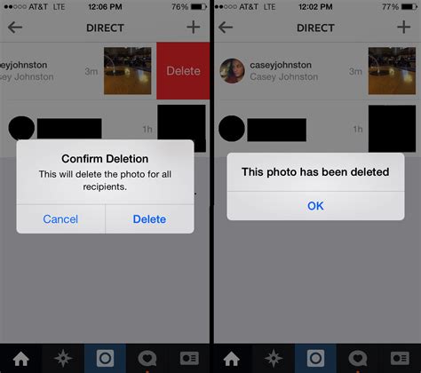 Can you delete messages on Instagram?
