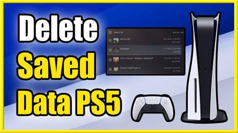 Can you delete your saved data on PS5?