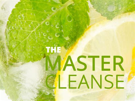 Can you do Master Cleanse with limes?
