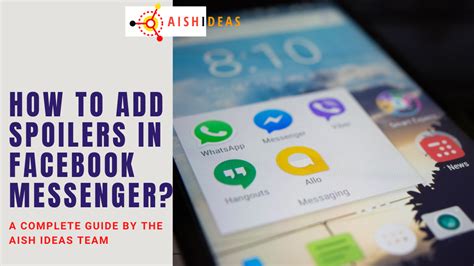 Can you do spoilers on Facebook Messenger?