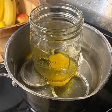 Can you double boil a glass jar?