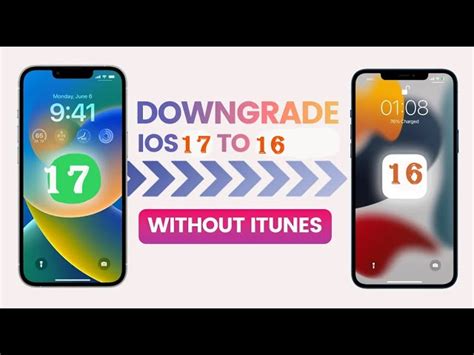 Can you downgrade iOS 17 to 16?