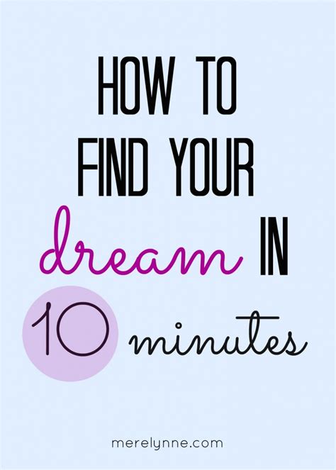 Can you dream in 10 minutes?
