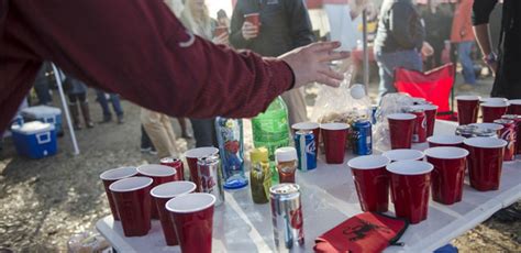 Can you drink at a tailgate?