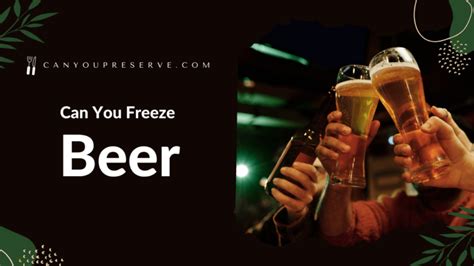 Can you drink frozen beer?