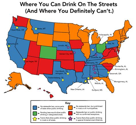 Can you drink in public USA?
