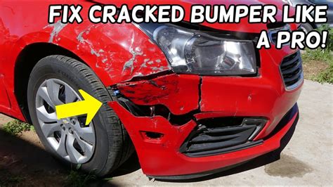 Can you drive with a cracked bumper?