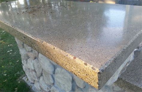 Can you dry polish concrete countertops?