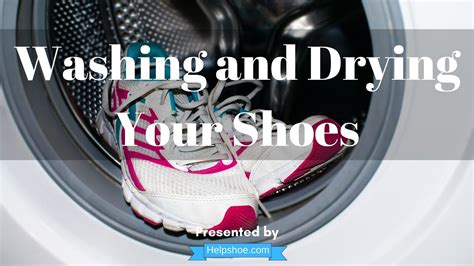 Can you dry shoes after washing them?