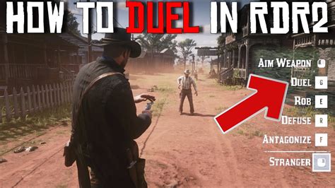 Can you duel in RDR2 PC?