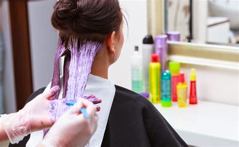 Can you dye your hair at a hair salon?