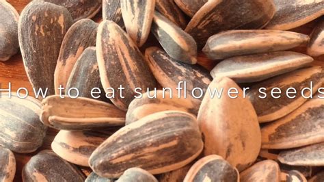 Can you eat a whole sunflower seed?