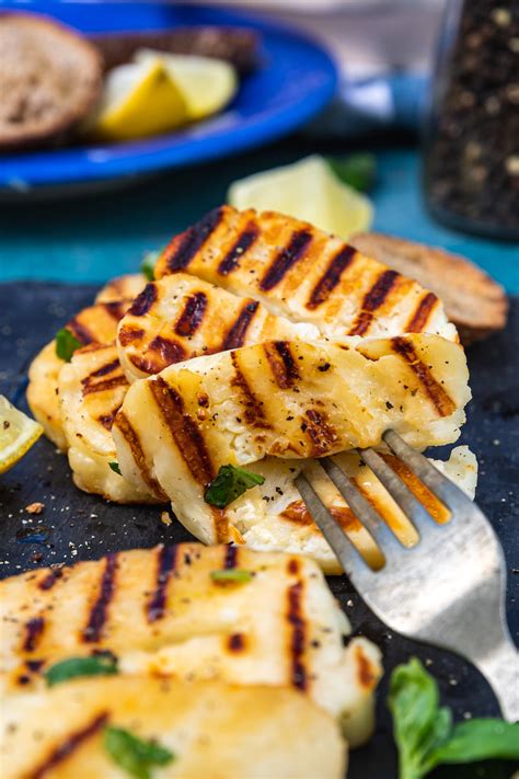 Can you eat half cooked halloumi?