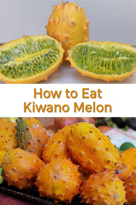 Can you eat kiwano melon raw?