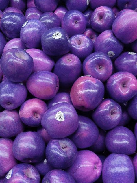 Can you eat purple apples?