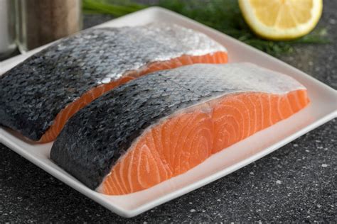 Can you eat the black skin on salmon?