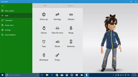 Can you edit Xbox avatar on PC?