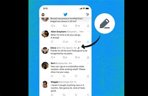 Can you edit tweets with Twitter Blue?