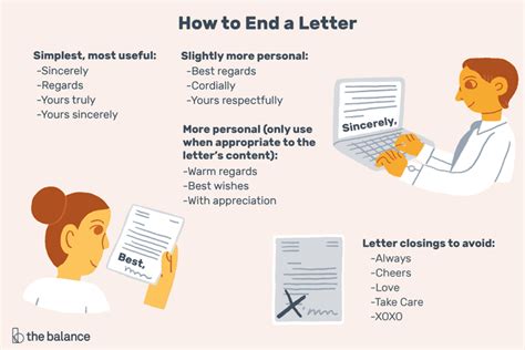 Can you end a letter with care?