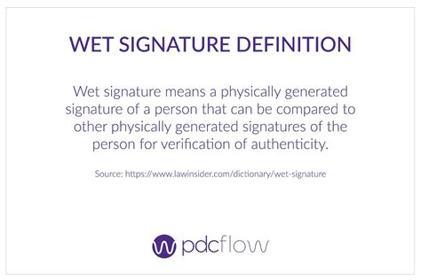 Can you fake a wet signature?