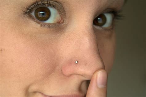 Can you feel a nose piercing?