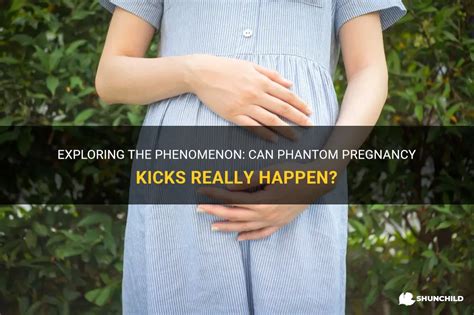 Can you feel kicks with a phantom pregnancy?