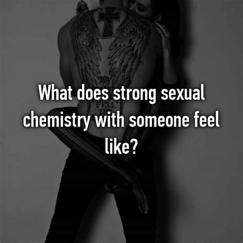 Can you feel sexual chemistry?