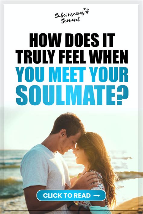 Can you feel when your soulmate is close?