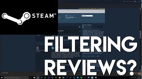 Can you filter games on Steam?