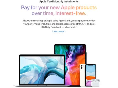 Can you finance Apple products without Apple Card?